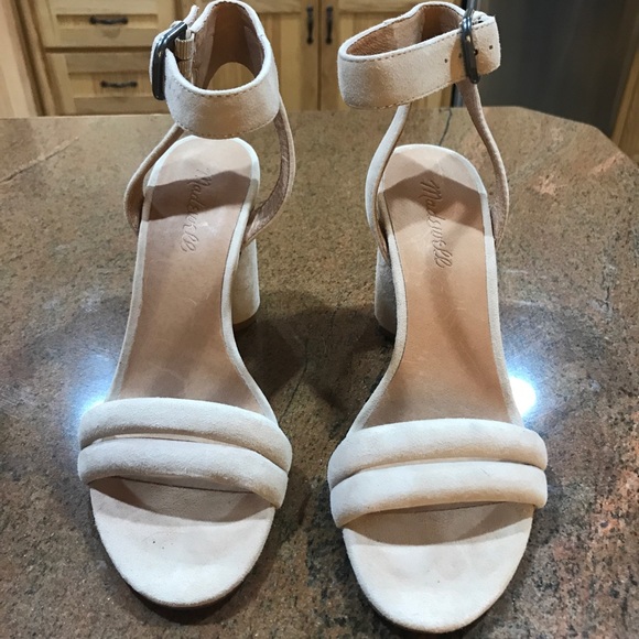 Madewell Shoes - Madewell ankle strap block heels